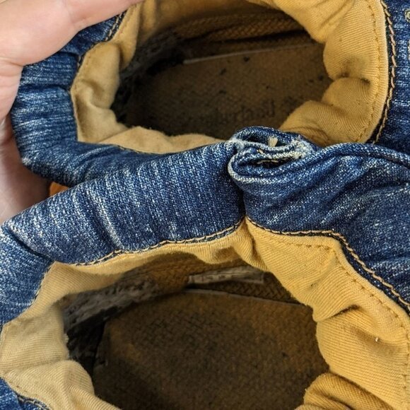 Timberland Denim leather boots size 5 @S7 - Picture 6 of 13